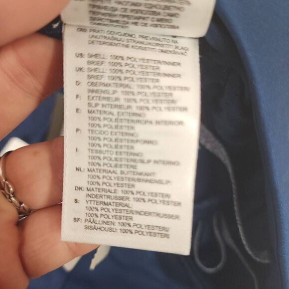 Adidas Size Large Supernova Glide Running Shorts Navy NWT Athletic Active U - Picture 9 of 9